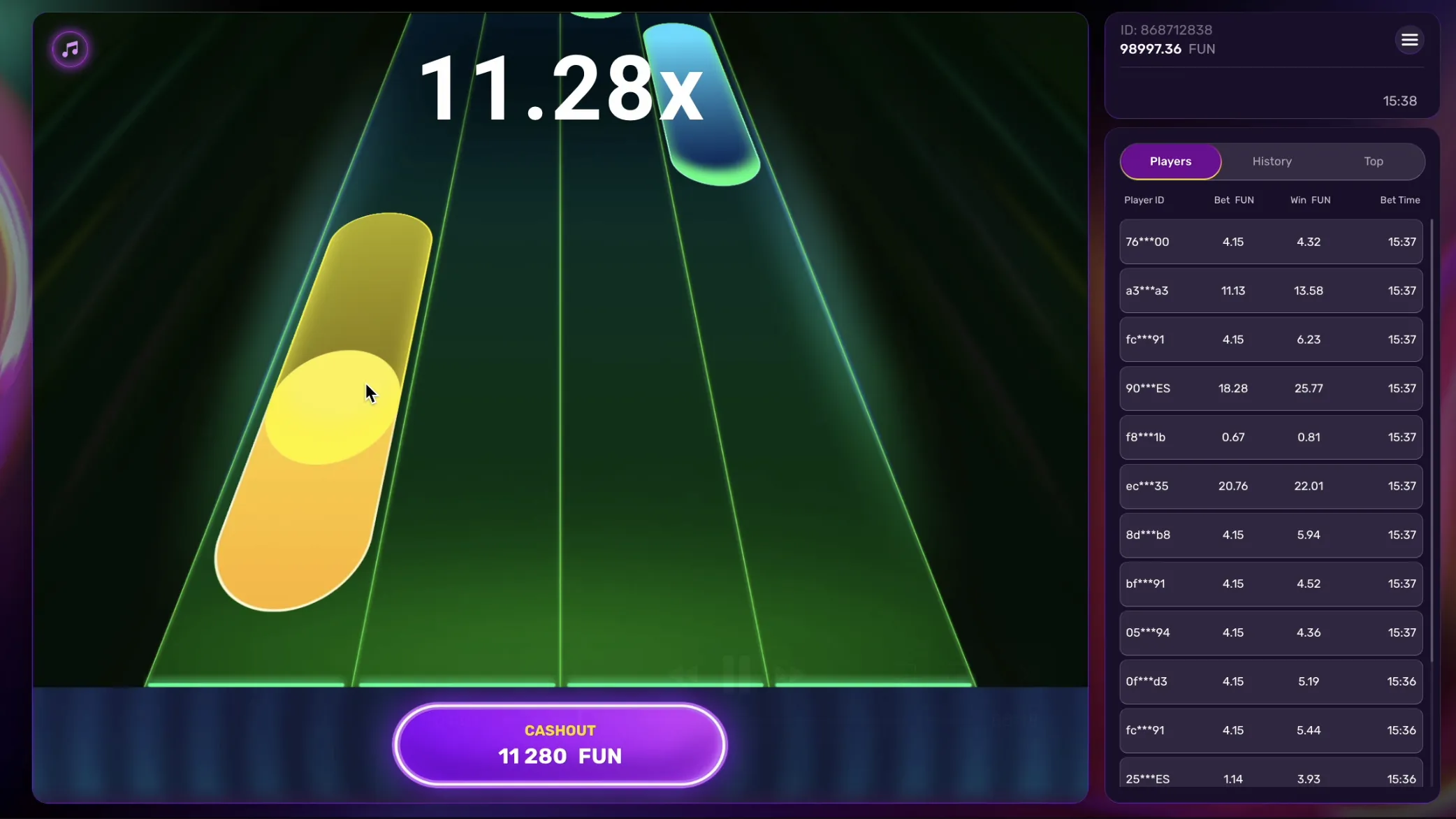 Play Me (1Win) demo